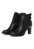 Mustang Damen Moderne Stiefelette schwarz