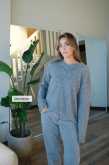 Claire Rose x NA-KD Pullover mit V-Ausschnitt aus Wollmischung - Grey