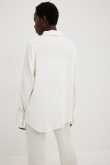 Basma Bada x NA-KD Strukturiertes Hemd - White