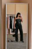 NA-KD Tailored Darted High Waist Suit Pants - Black